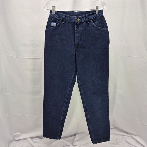 Wrangler For Women’s Jeans Dark Wash Denim Pants Size 10X32 Straight Leg. Casual - Picture 3 of 10